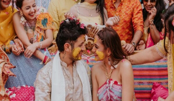 Surbhi Chandna shares pretty pictures of haldi ceremony, fans say 'such lively vibes' | Check out here
