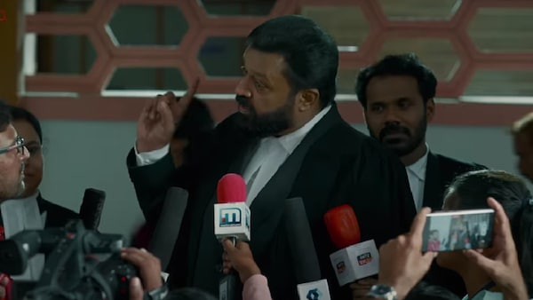 Suresh Gopi in a still from JSK
