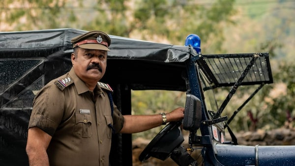 Suresh Gopi is back as a police officer in Joshiy’s Paappan, here are the latest stills from the film
