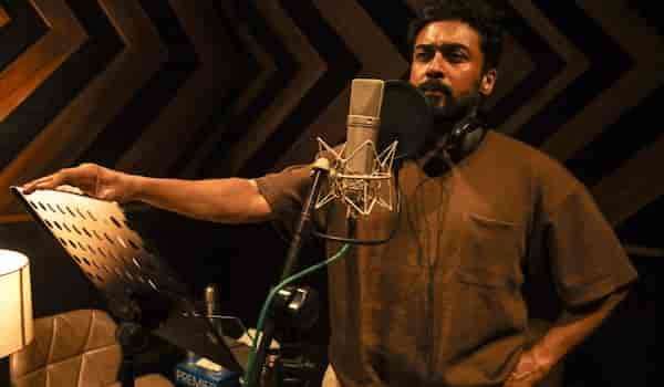 Major Kanguva update is here - Actor Suriya begins dubbing for Siva's directorial; check photos