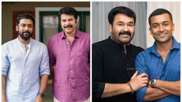 Suriya’s birthday: Mammootty and Mohanlal send heartwarming wishes