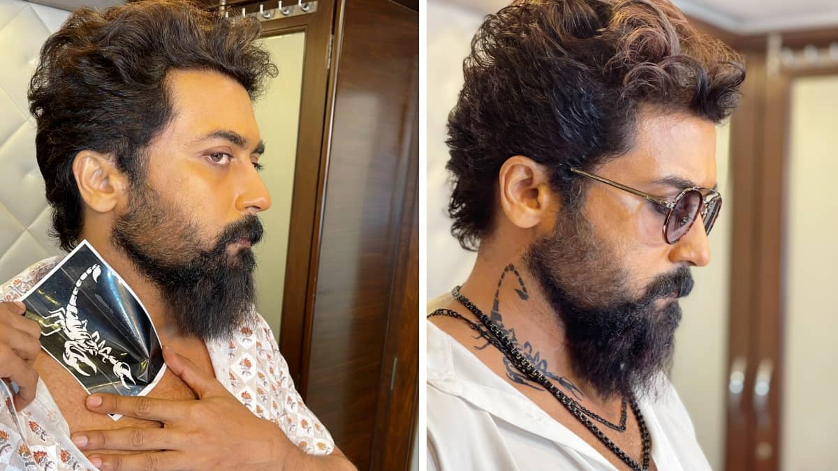Suriya's latest picture with the 'Kanguva tattoo' has netizens buzzing with  excitement