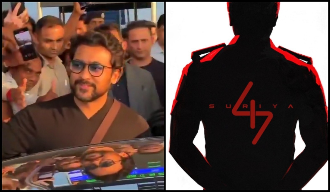 Suriya turns up for ISPL with 'Singam moustache', Jithu Madhavan Suriya47