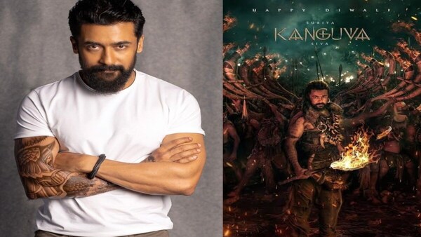 Suriya’s latest picture with the 'Kanguva tattoo' has netizens buzzing with excitement