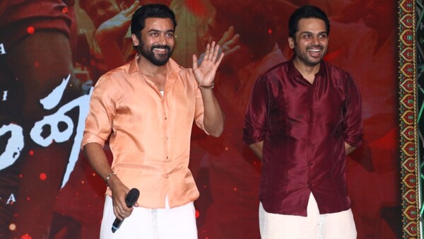 Karthi comes up with an old photo and a heartfelt post to wish Suriya on completing 25 years in filmdom