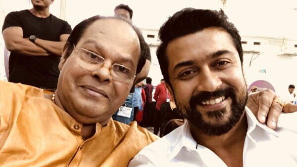 Suriya's unconditional admiration for late Malayalam actor Innocent goes beyond the screen