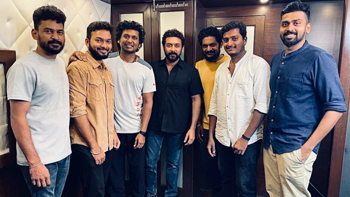Lokesh Kanagaraj finally reveals a picture of Suriya with Vikram team
