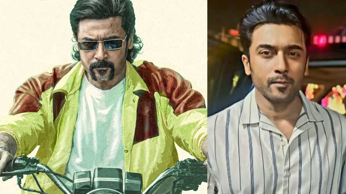 Suriya 44 update: Suriya’s second look for the Karthik Subbaraj directorial is out