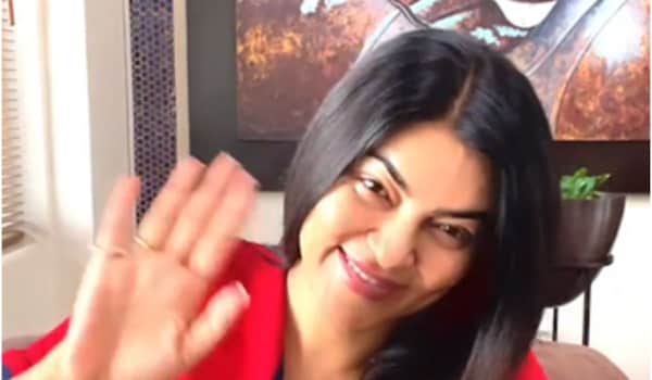 After the heart attack, Sushmita Sen gives an update about her health