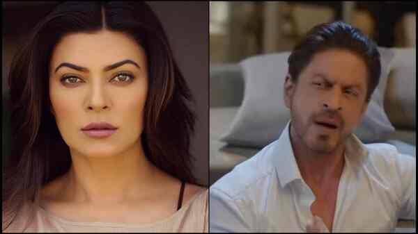 ‘Caught between my two favourites’: Sushmita Sen reacts to Shah Rukh Khan’s new Disney+ Hotstar promo