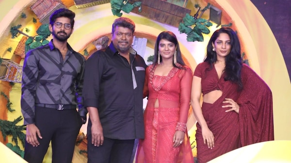 Kathir, Parthiban, Aishwarya Rajesh and Sriya Reddy
