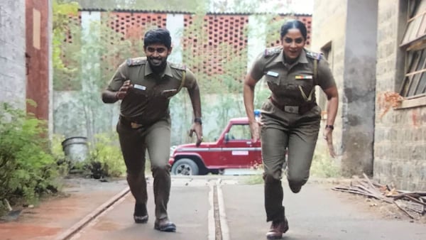 Sriya Reddy shares a fun BTS video from the location of Amazon Prime's Suzhal - The Vortex