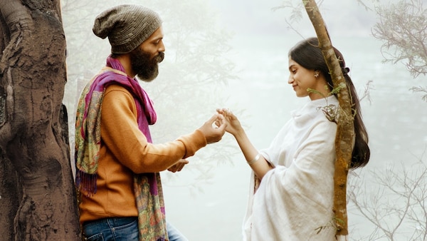 Raj B Shetty and Siri Ravikumar in a still from the film