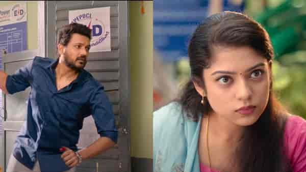 An innocent Ganesh woos a streetsmart Varsha Bollamma in Swathimuthyam's teaser trailer