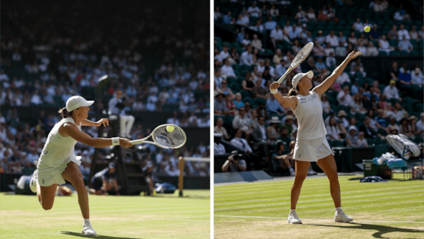 Swiatek has been effortless on grass throughout this tournament.