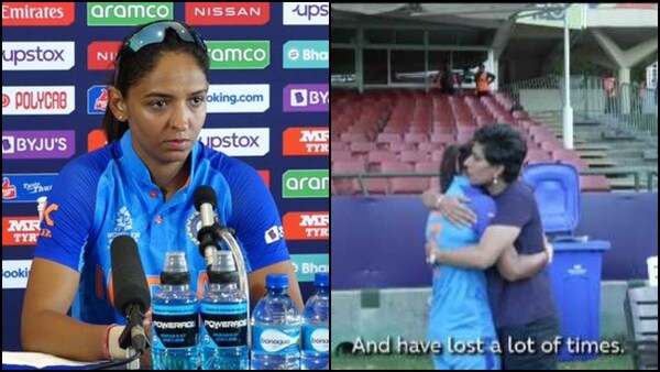 Watch: Ex-captain Anjum Chopra consoles Harmanpreet Kaur as she bursts into tears after India's loss to Australia