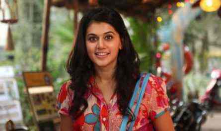 In which film did Taapsee Pannu make her Hindi film debut?