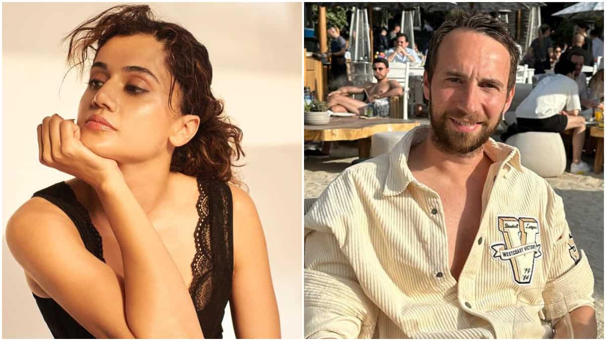 Taapsee Pannu reveals how she balances work and personal life after getting married to Mathias Boe
