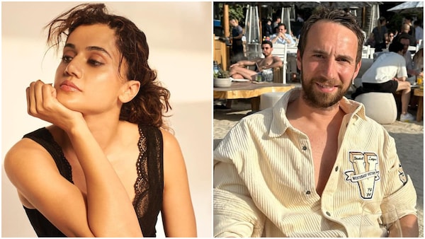 Taapsee Pannu’s beau Mathias Boe posts Holi picture from her Mumbai home amid rumours of wedding in Udaipur – See Picture