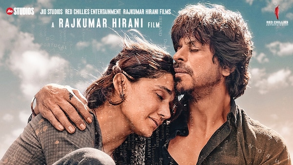 Dunki - 'Beyond love,' Taapsee Pannu leans on Shah Rukh Khan's shoulder in new poster