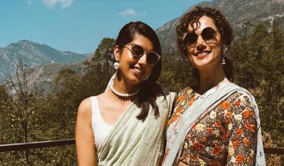 Taapsee Pannu grooves to ‘Le Gayi’ with sister Shagun Pannu during sangeet ceremony | Watch video