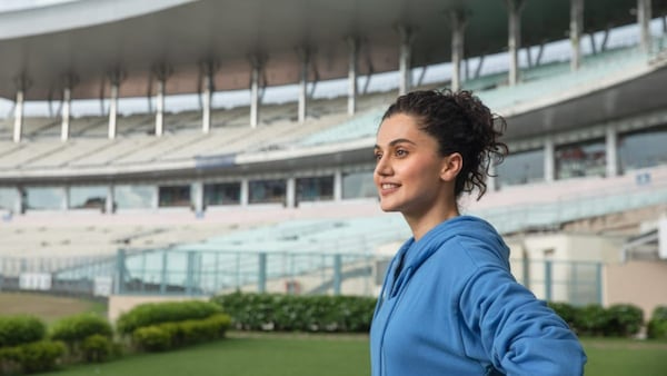 Taapsee Pannu at Eden Gardens