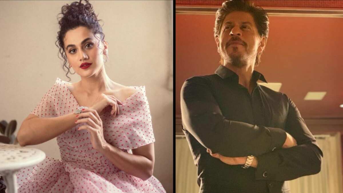 ‘Golden opportunity’: Taapsee Pannu on working with Shah Rukh Khan in ...