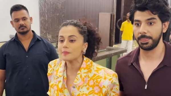 Taapsee Pannu gets into argument with paps, tells them ‘mujhse tameez se baath kijiye’