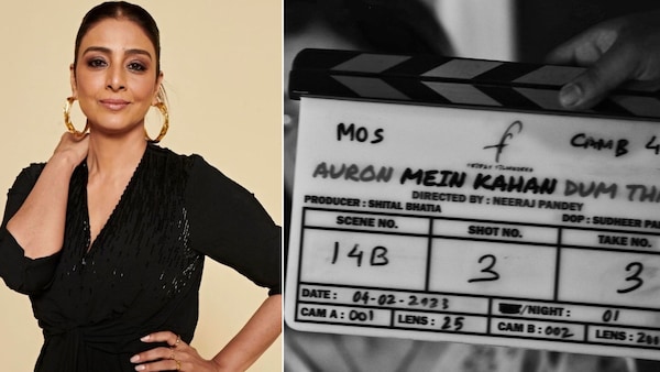 Auron Mein Kahan Dum Tha: Tabu wraps up filming for Neeraj Pandey’s new musical