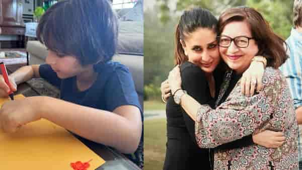 Taimur Ali Khan sends special message to Kareena Kapoor Khan’s mother Babita on her birthday, demands food in return