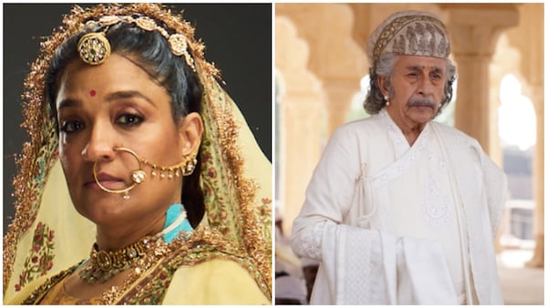 Naseeruddin Shah on working with Sandhya Mridul in 'Taj: Divided by Blood': Thank god! I don't have romantic scenes with her