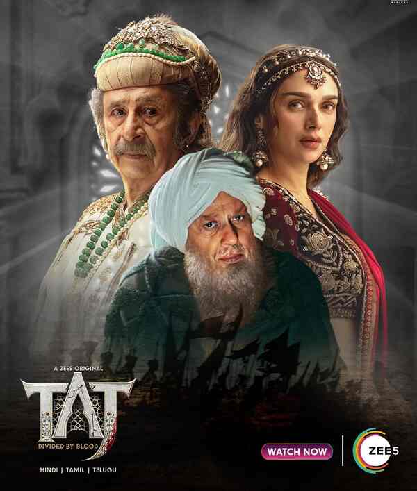 Taj: Divided By Blood poster. (Image source: Insatgram/ Aditi Rao Hydari)