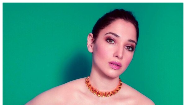 It is a working Diwali for Baahubali actor Tamannaah, and she couldn't be happier