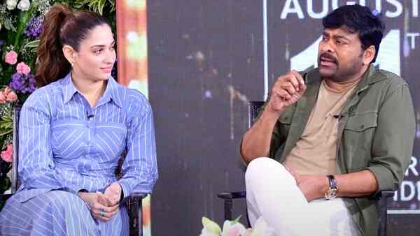 Chiranjeevi: Tamannaah on Bholaa Shankar sets was like a 10th class student, didn’t even let makeup man disturb her