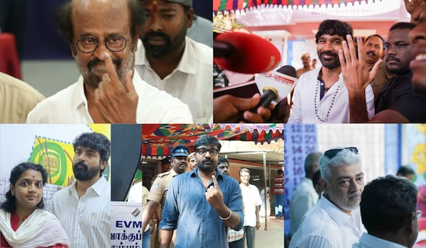 Lok Sabha elections 2024: Ajith Kumar, Rajinikanth, Dhanush and others in TN vote