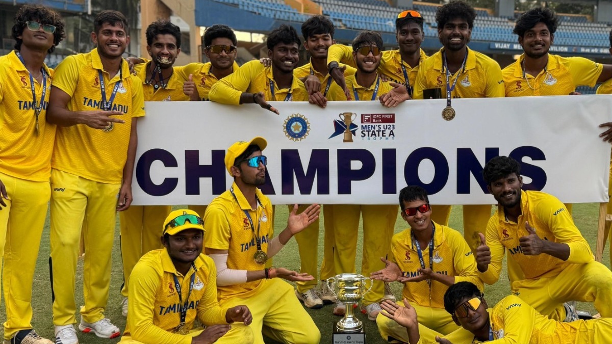 Tamil Nadu triumphs in men's U23 State A Trophy Elite final 2025-26, beats Sameer Rizvi’s UP