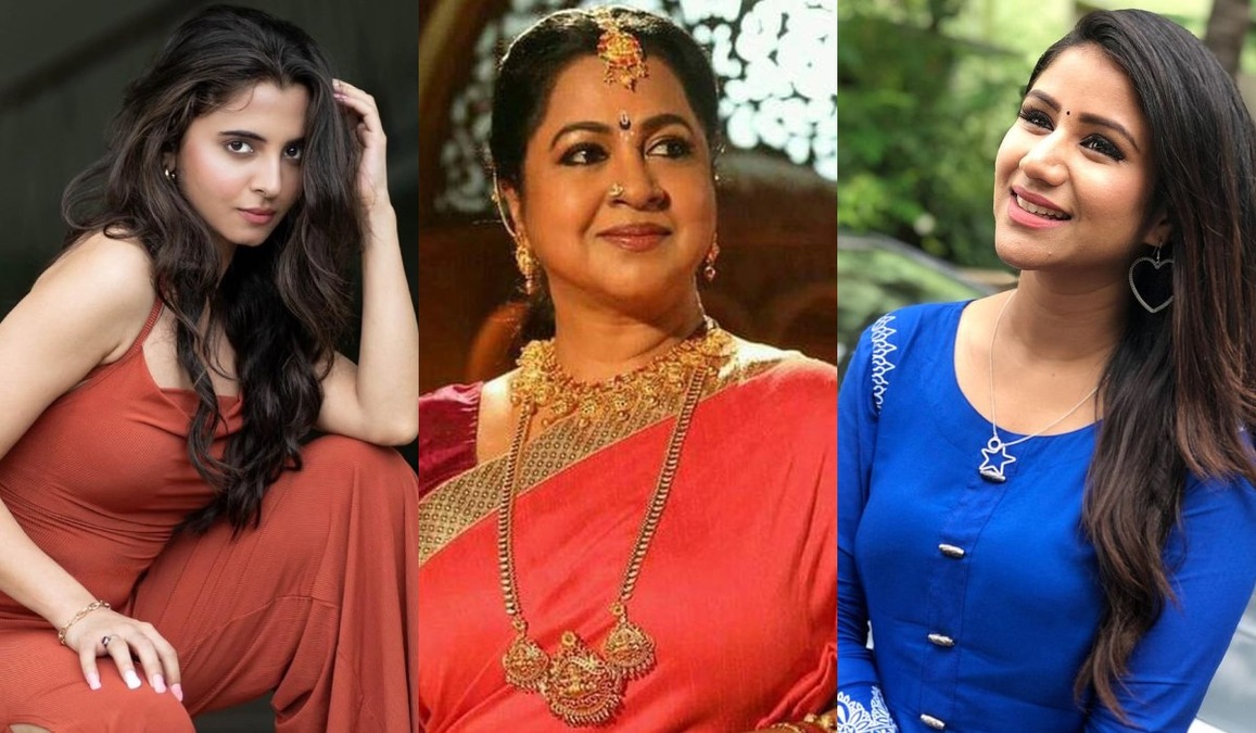 Top Tamil Sun TV serial actress: Radhika Sarathkumar, Preethi Asrani, Neelima Rani, and more