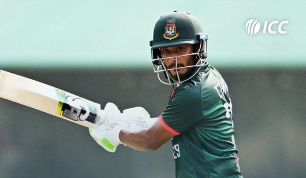 Tanzid Hasan Tamim’s brilliant ton powers Bangladesh to 290 against Pakistan in 3rd T20I match