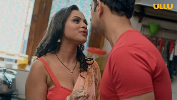 ULLU Original Charmsukh Tawa Garam trailer: Two men are enamoured with a visiting uncle-aunty in this erotic web series