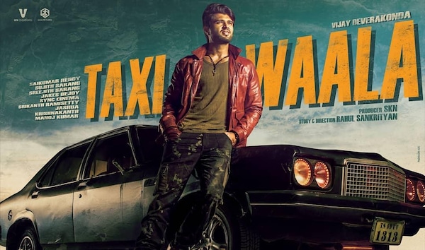 Vijay in Taxiwaala poster