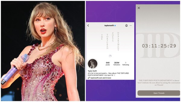 Instagram incorporates a new feature on Taylor Swift’s account for The Tortured Poets Department’s fans | Watch