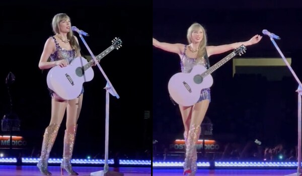 “Barbie Queen:” Fans hail Taylor Swift as she keeps her calm and performs like a pro with a broken heel in Eras Tour