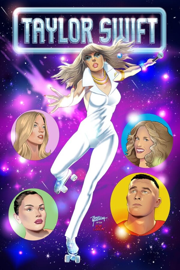 Taylor Swift's biographical comic book poster