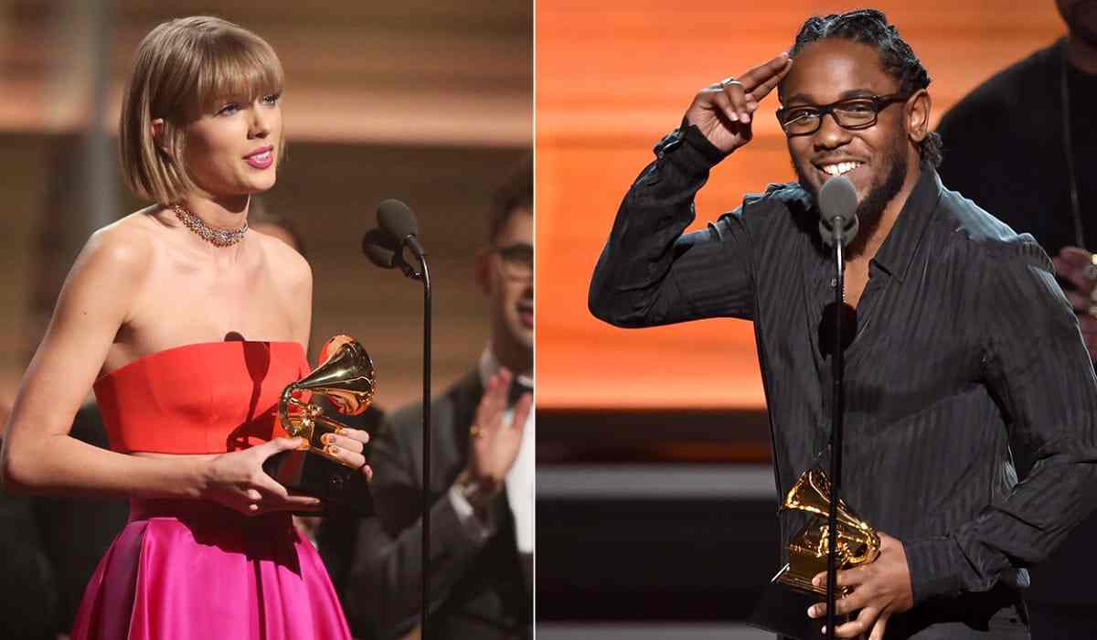 Taylor Swift drops her re-recorded version of 1989 album; expresses gratitude towards Kendrick Lamar for teaming up with her