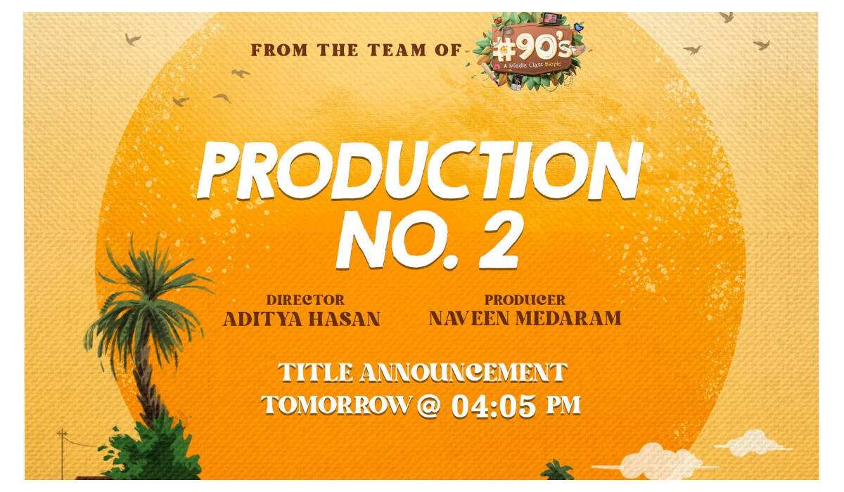 ETV Win's #90s director Aditya Haasan's new film announced | Title, female lead, budget, and genre details are here | Exclusive