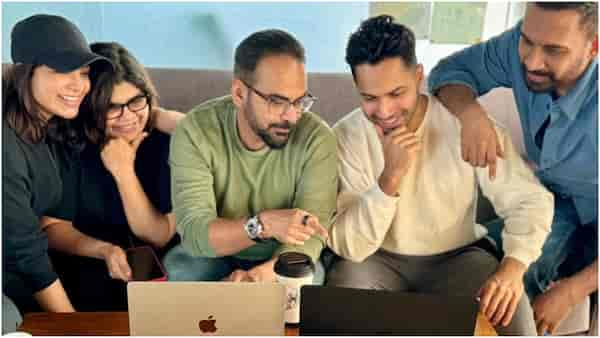 Citadel India - Samantha Ruth Prabhu, Varun Dhawan watch first rushes of the show | Check out pics