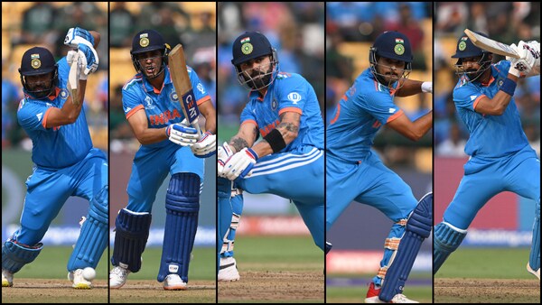 IND vs NED: Fans celebrate as Indian top order achieves 1st-ever five 50-plus scores