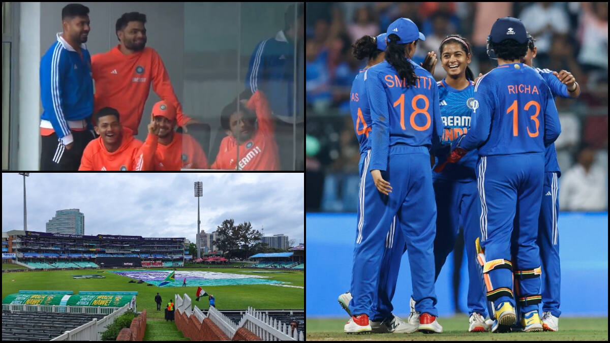 While men's team wait in rain vs South Africa, Indian women clinch 3rd T20I win against England