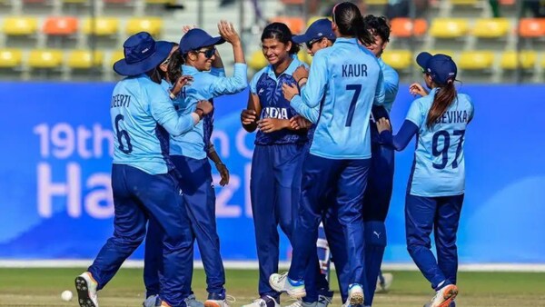 Asian Games 2023: Indian women's cricket team receives praise for winning gold against Sri Lanka