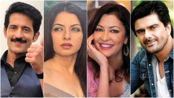 NRI Wives: Bhagyashree, Hiten Tejwani, Samir Soni and Aditi ...